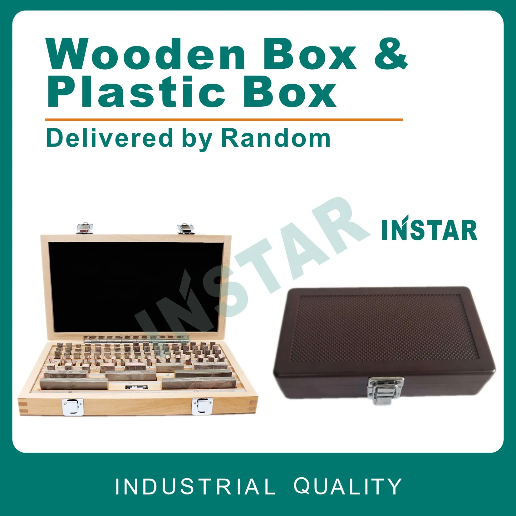 INSTAR Gage Block Set 38PC 47PC 56PC 87PC 103 High Class Accuracy 0.0002mm Hardened Steel Gcr15 Industrial Quality DIN Grade 0 1