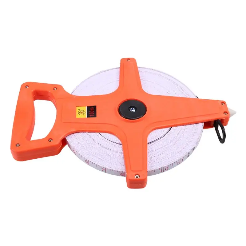 

MLGB-100 метров метрическая шкала измерительная линейка деревообрабатывающий гаджет портативная рамка линейка стальная лента измерительный инструмент