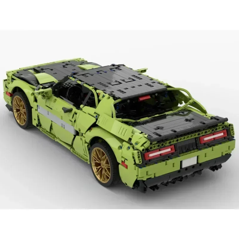 Nieuwe MOC- 152910   Challenger 2008 Supercar Assembly Splicing Bouwsteen Model 3212 Auto-onderdelen Bouwsteen Kinderen Speelgoed Gift