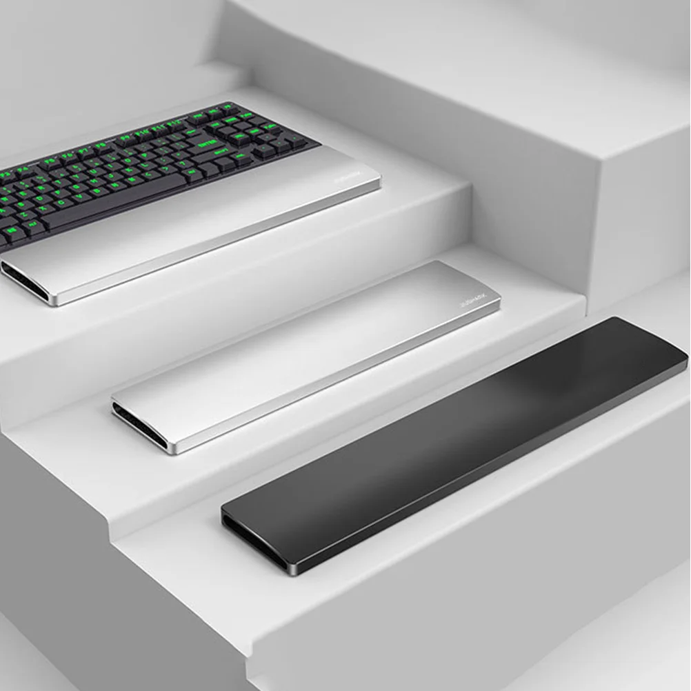 

Mechanical Keyboard Wrist Rest Pad Hollow Heavy Duty 20Kg Pressure Resistant Non-Slip Silicone Base Ergonomic Computer