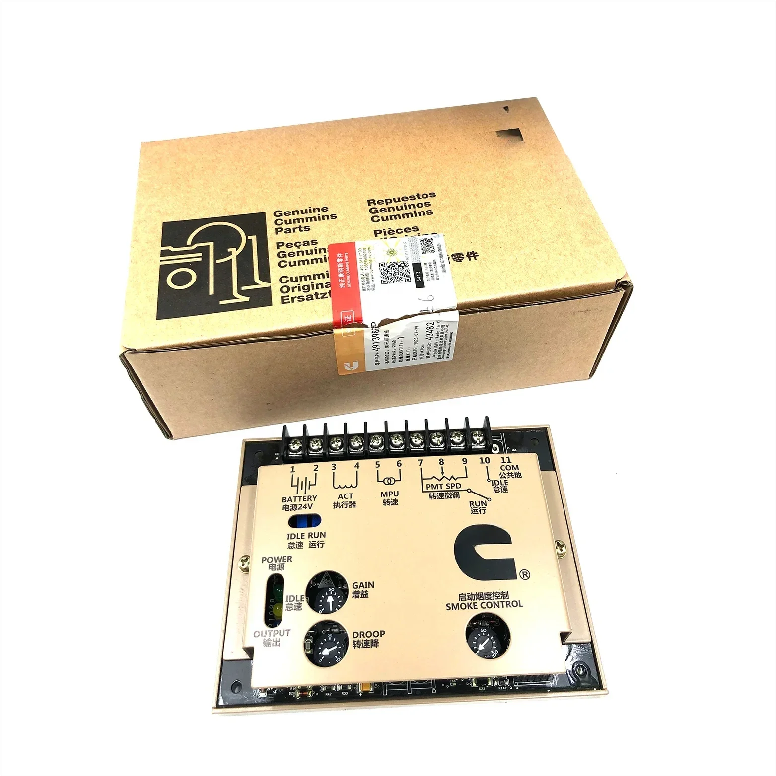 Genuine Cummins 4913988 GOVERNOR,EFC Original parts For K19HOT SALES