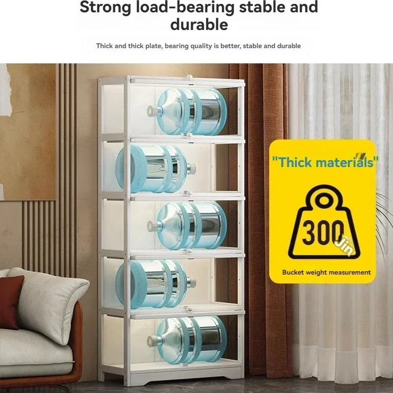 

Handmade Display Cabinet, Transparent Acrylic Bookshelf, Dust-proof Bookshelf, Doll Storage Rack, Living Room Floor Standing Sto