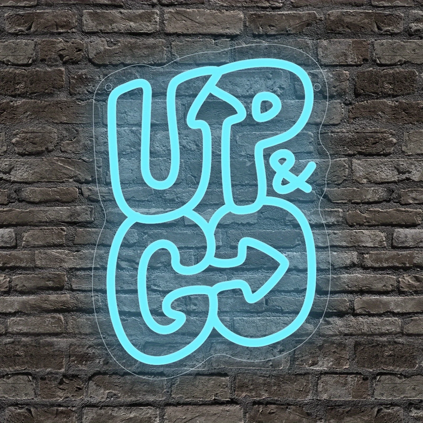 

Up Go Letter Neon Light LED Neon Light for Kitchen Dining Room Home Bedroom Children's Room Club Store Hotel Store Business Gift
