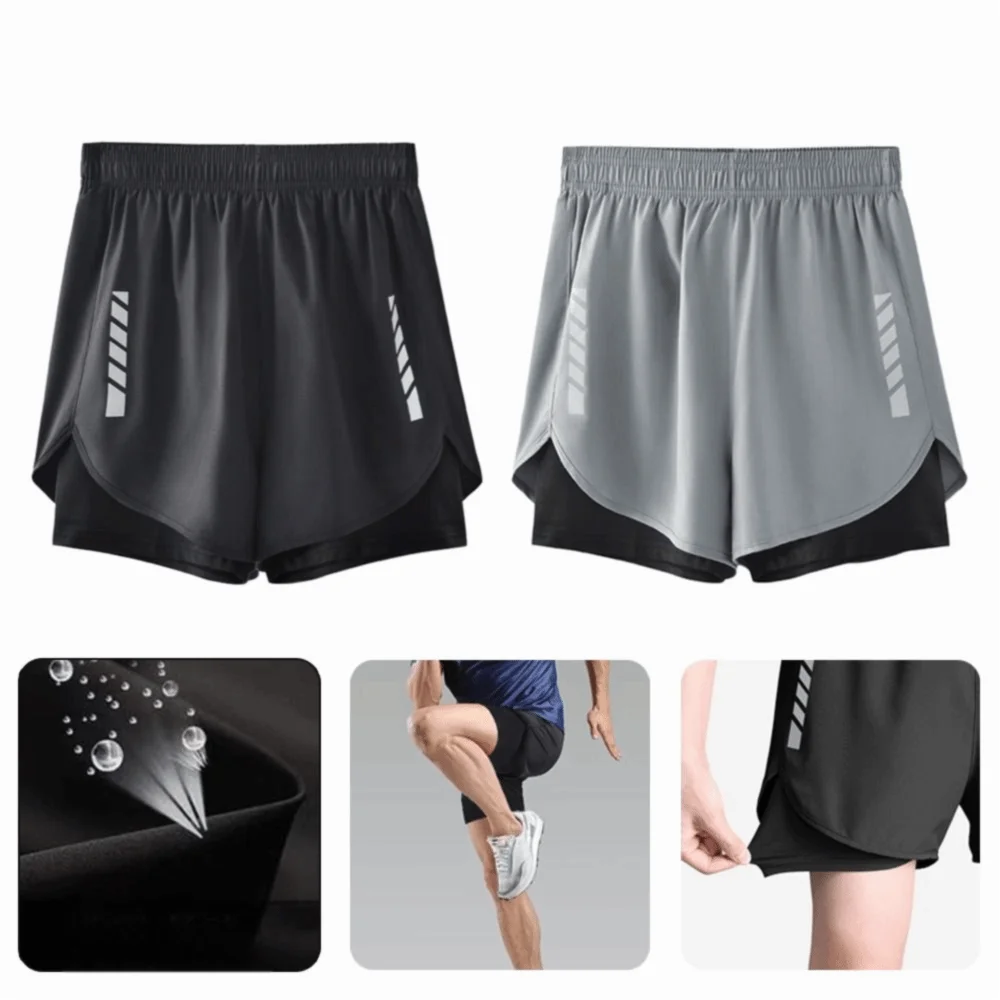 Pantalones cortos de pesca transpirables con cordón ajustable - imagen 4