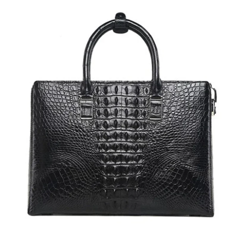 

langhao men handbag male new crocodile bag business office bag
