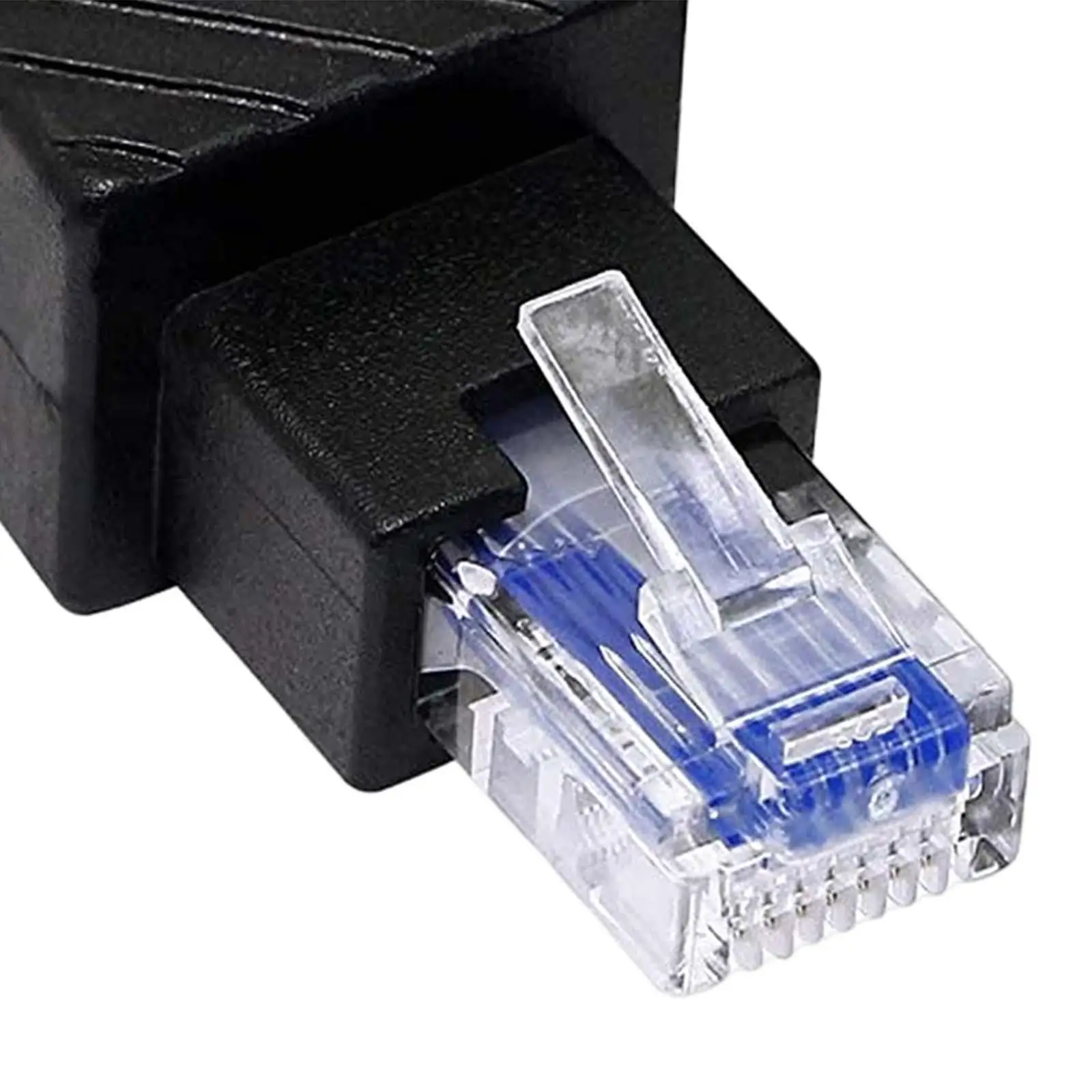 Cat6 Ethernet Adapter, 8P8C Male/Female Connector, for Network PC Printers Hubs Computer Servers.