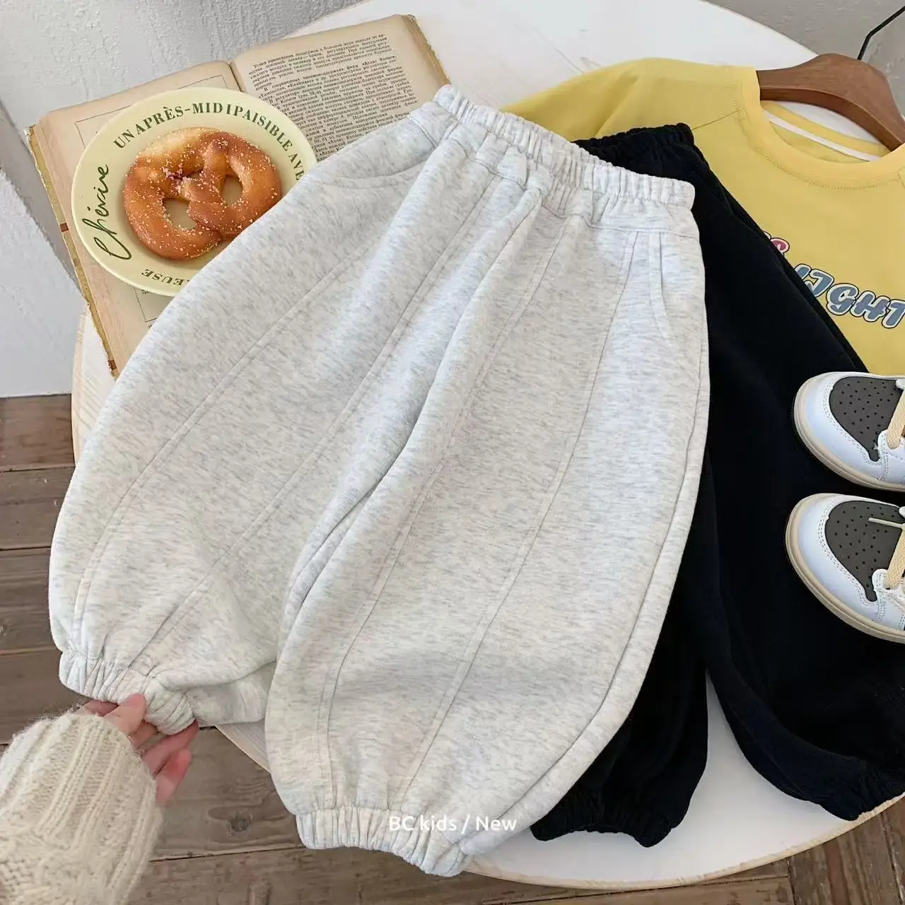 

Children's Spring and Autumn Pants 2025 Boys' Pants Children's Clothing Korean Version Spliced Casual Pants