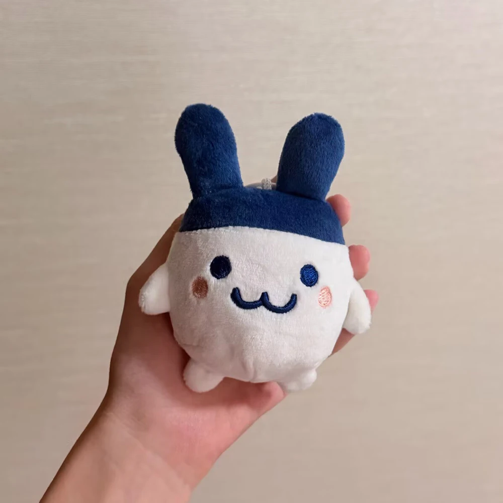 Tamagotchi Anime Mametchi Plush Doll Keychain Cute Mimitchi Doll Pendant  Backpack Decoration Keyring Cosplay Props Xmas Gift