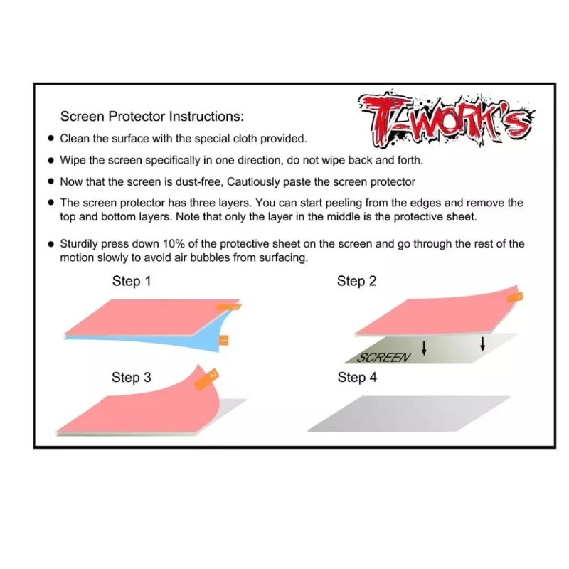Original T work A-085-4PM Futaba 4PM Screen ProtectorProfessional Rc part