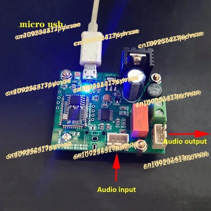 NEW QCC5125 BT 5.1 audio receiving module PCM5102A Decoding Module DAC board LDAC APTX