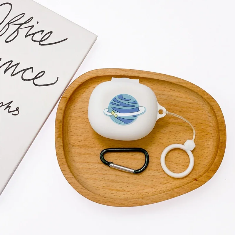 Casing Kartun untuk Soundcore Liberty 4 Casing Silikon Cincin Pelindung Antijatuh Aksesori Penutup Earphone Kotak Earphone