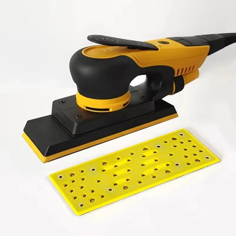 Rechteckiges elektrisches Schleifpapier-Maschinenfach 70 × 198 mm für MIRKA FLEX Rechteckige Schleifmaschine, klebrige Scheibe, Elektrowerkzeug-Zubehör – Detail 1