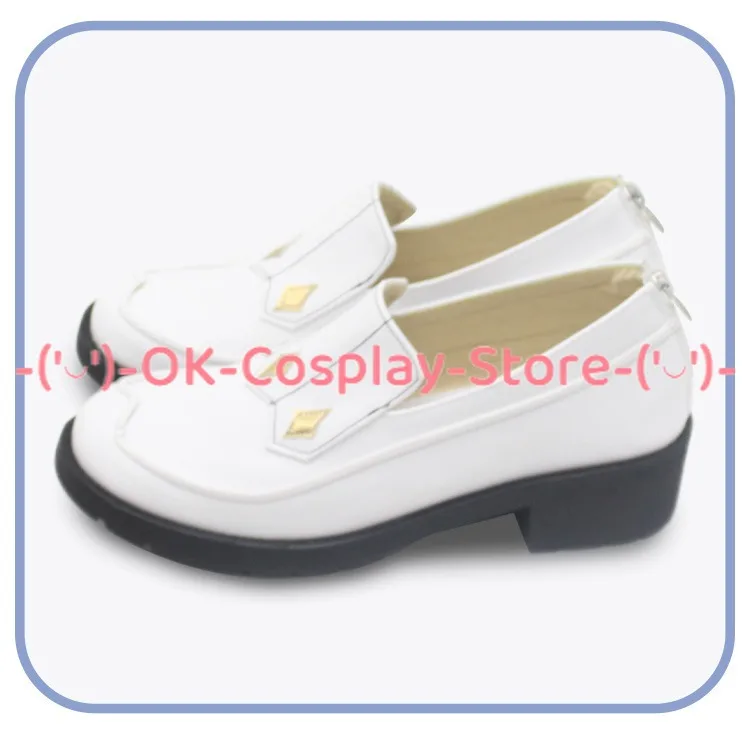 PU couro Anime Cosplay sapatos, Botas de Carnaval de Halloween, Jogo Projeto Sekai, Custom Made Props