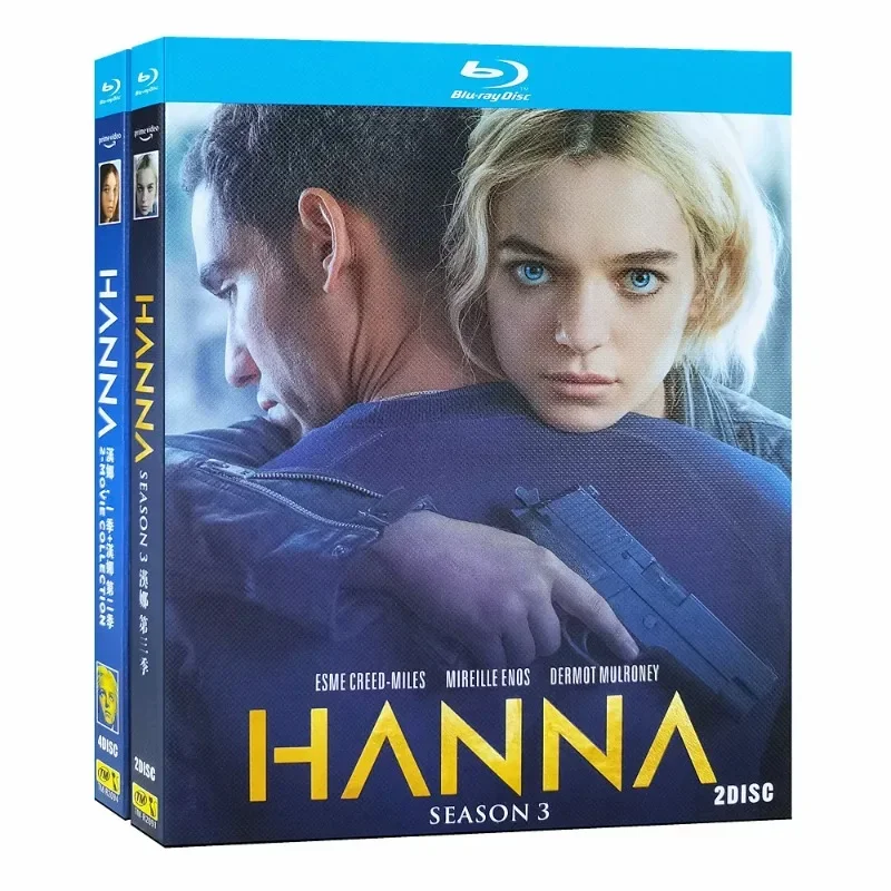 Hanna Staffeln 1-3: BD 6-Disc All Region Neues Box-Set Englische Sprachversion Blu-ray-Disc DVD