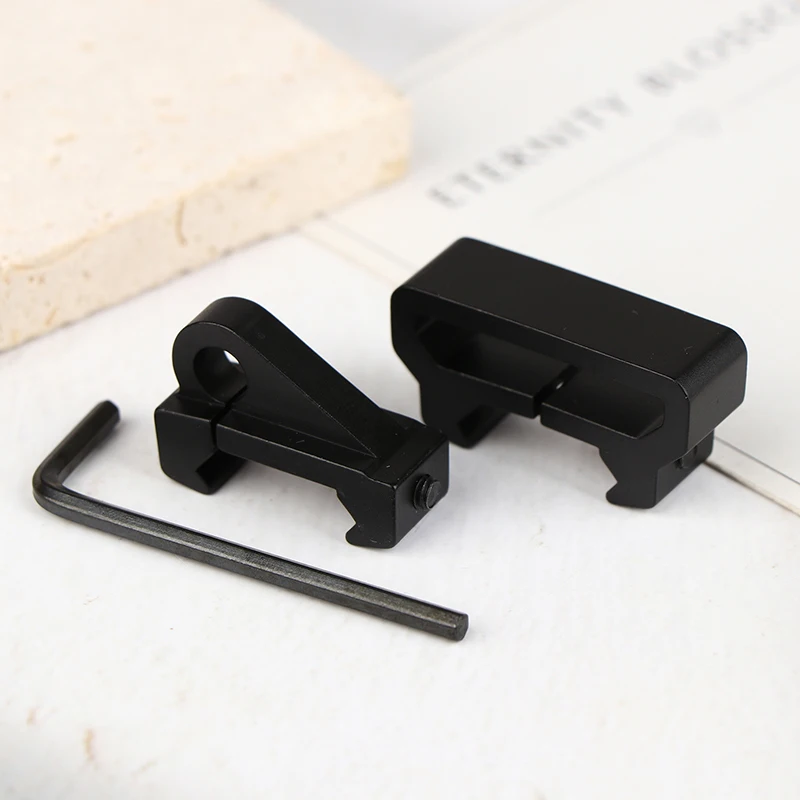 

Sling Swivel Attachment For 20MM Picatinny Rail Sling Swivel Adapter Rail Mount Base Adapter Hunting Accessories