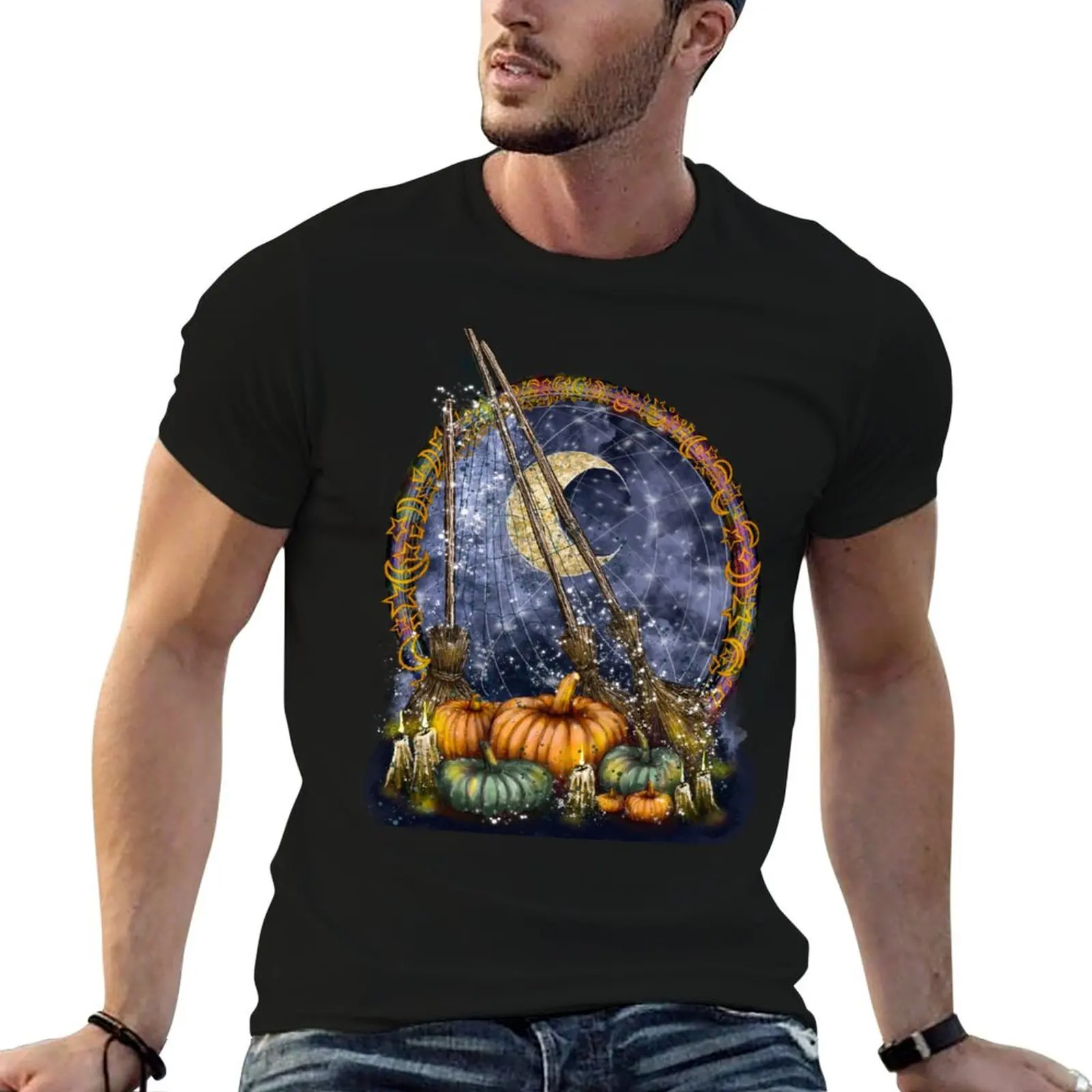 

October Magic Forecast T-Shirt baggy shirts quick-drying oversized t shirt men