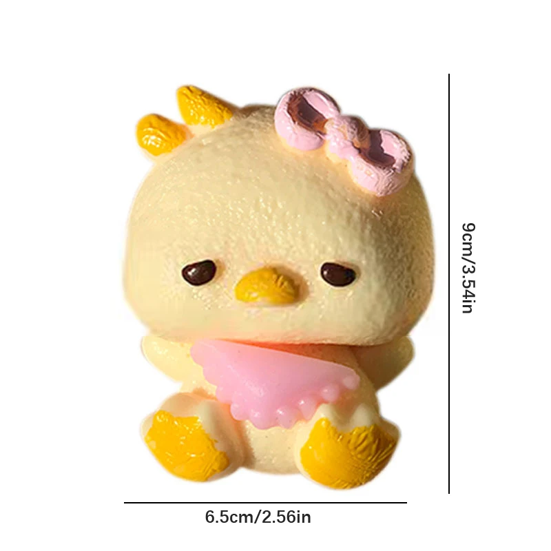 لطيف الكرتون المئزر بطة الضغط لعبة الضغط بطة صفراء سوبر لينة موتشي ضغط لعبة الإبداعية انتعاش تململ هدية