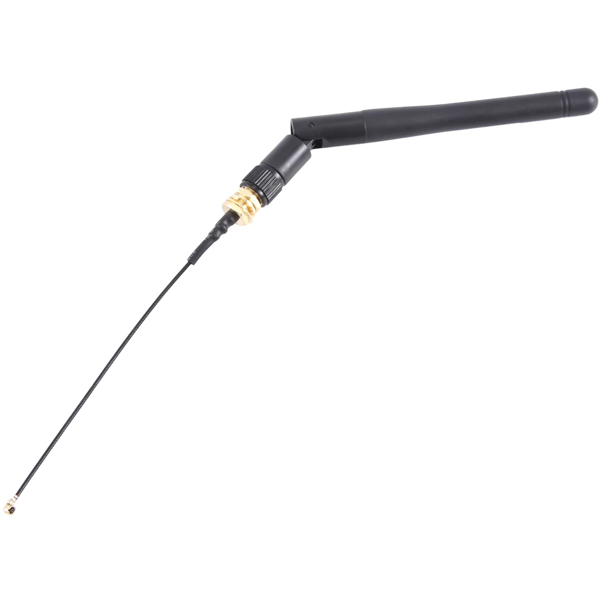 433Mhz Antenna 3Dbi GSM RP-SMA Plug Rubber Waterproof Lorawan Antenna + IPX to SMA Small Cable Extension