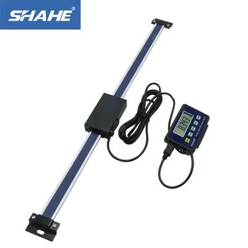 SHAHE 0-500mm LCD display Base external display ruler digital readout with remote display digital linear scale reading