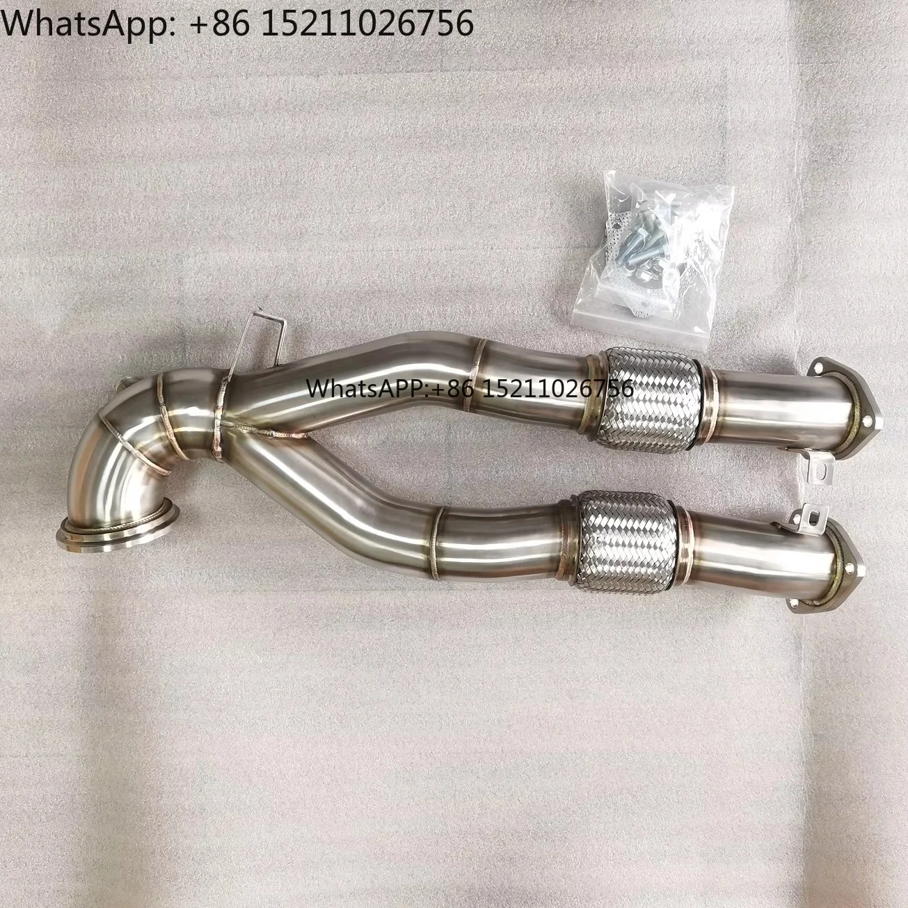 Exhaust Downpipes for a Udi 8VS, 8V RS3 Quattro 2017/04-2019/12