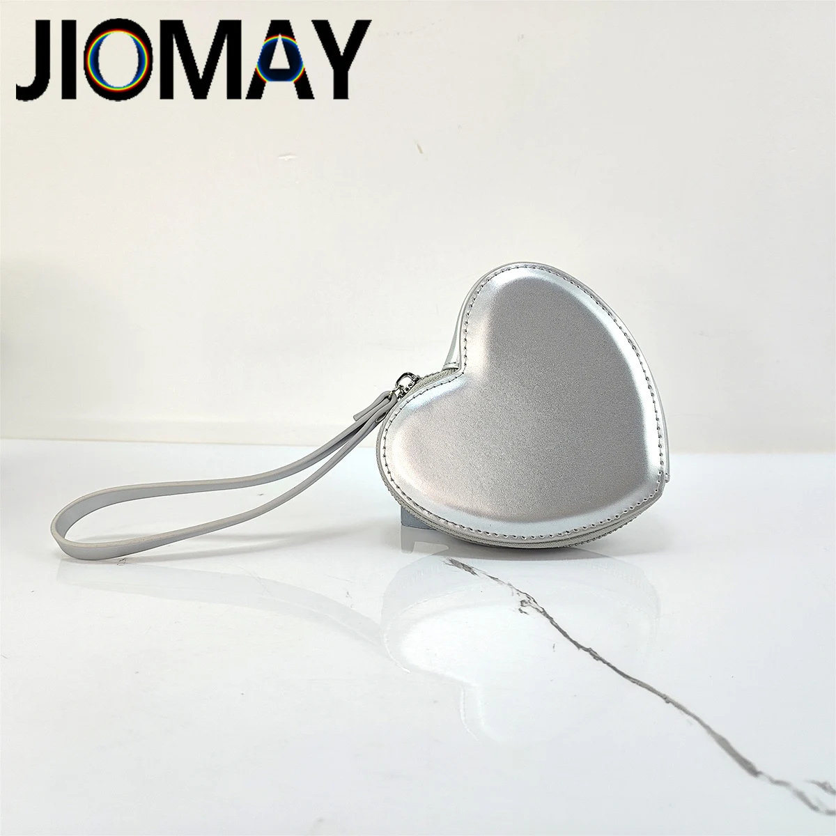 

JIOMAY Dopamine Style Purse Portable Party Purse for Women Cute Heart Bag luxury Brand Designer Bag Fashion Hnd Bags for Women