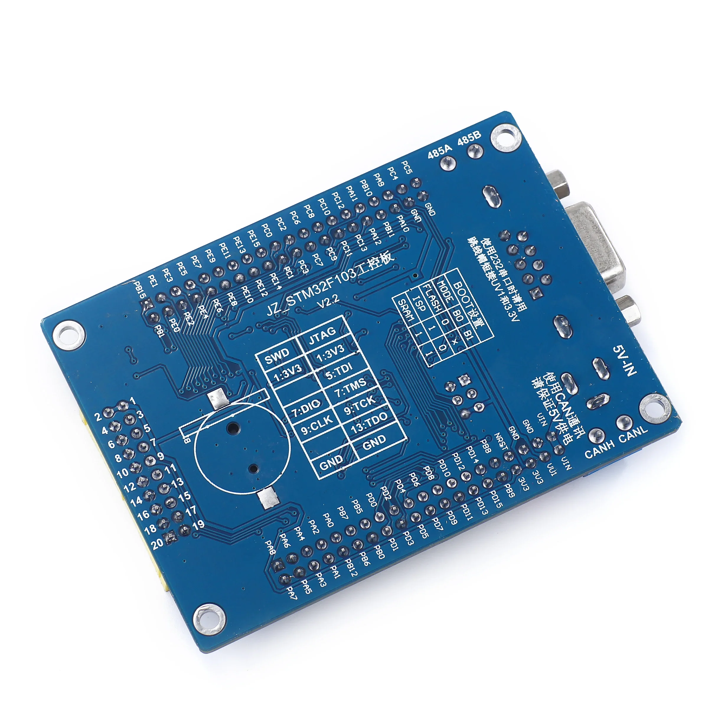 STM32-Platine CAN RS485 STM32F103VET6 Mindestsystem MCU-Lernen