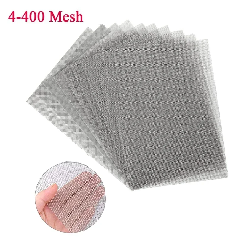 4/5/8/20/30/40/50/60/80/100/180/400/500 Mesh Woven Wire High Quality Stainless Steel Screening Filter Sheet