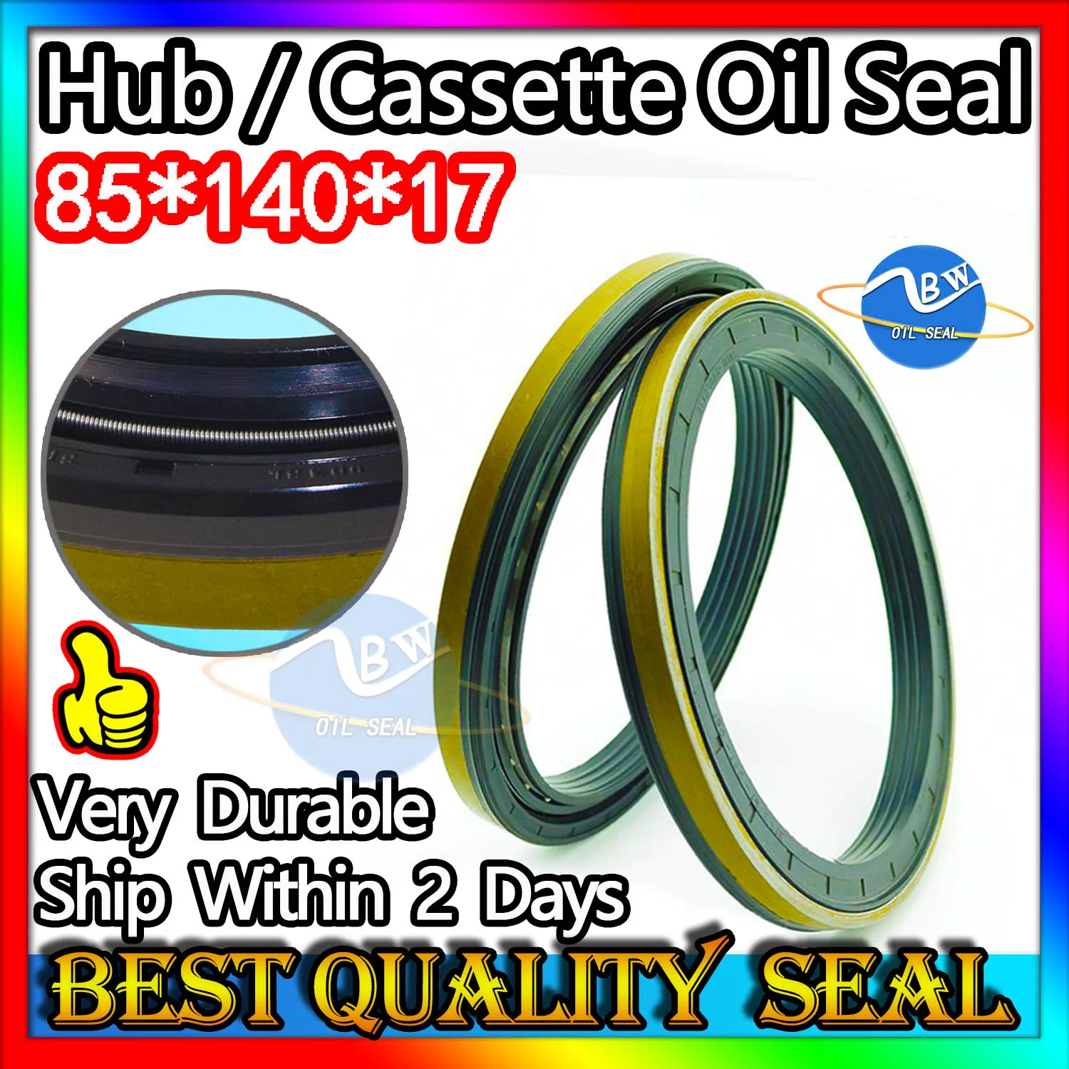 Cassette Oil Seal 85*140*17 19034606B Hub Oil Sealing For Tractor Cat 85X140X17 19034606B MOTOR Construction Tool Set Pack Shaft