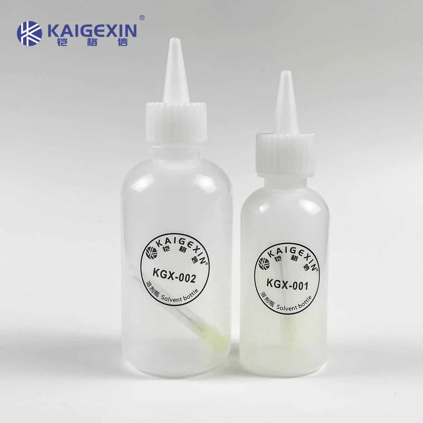 KGX-Squeeze Solvent Bottle with Needle, Alcohol Bottle, Plastic Bottle, Tip Mouth Empty Bottle, 50 ml, 100ml