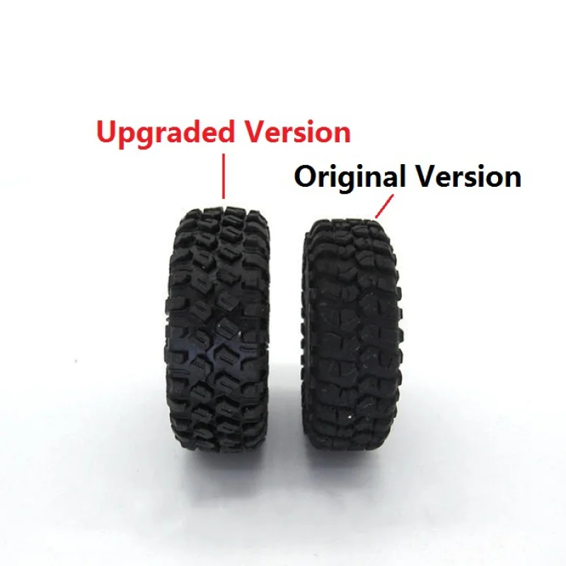 5CM Rubber Tires Wheel Upgrade Accessories For XIAOMI XMYKC01CM JIMNY 1/16 RC Crawler Car Parts