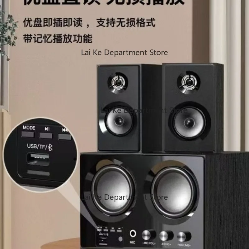 5.1 Wireless Subwoofer Bluetooth Home Theater Soundbar Set for Living Room - 3D Surround Sound