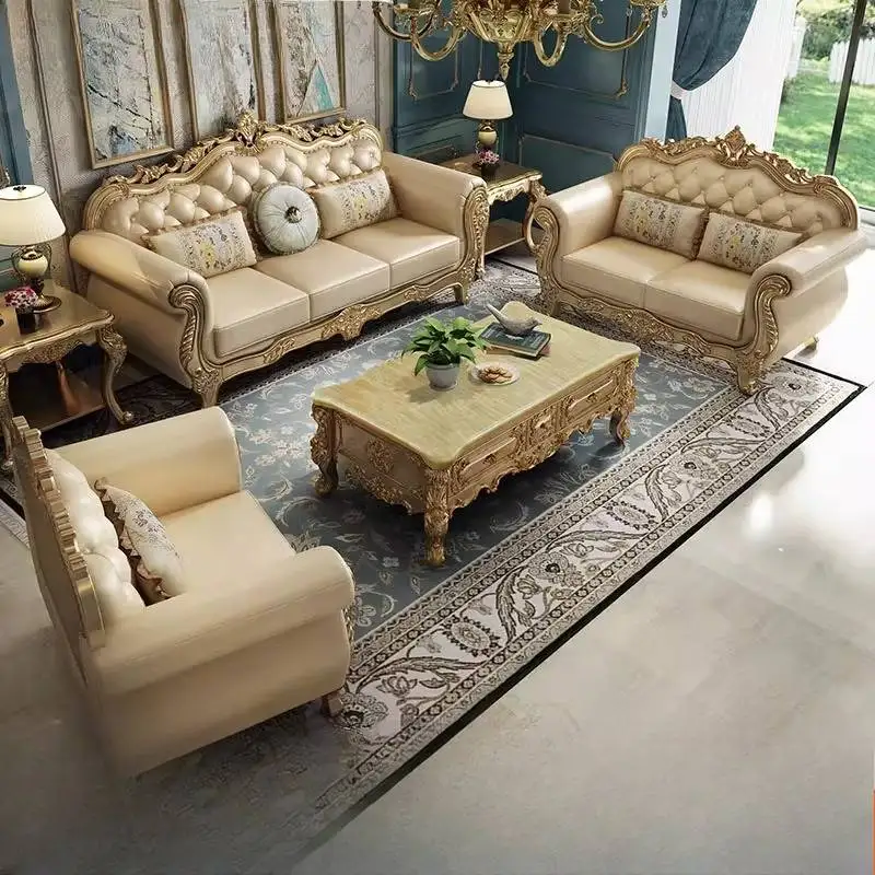 Oversized Cushion Living Room Sofas Retro Gold Lounges Sectional Living Room Sofas Curved Cheap Couch Wohnzimmer Furniture Home