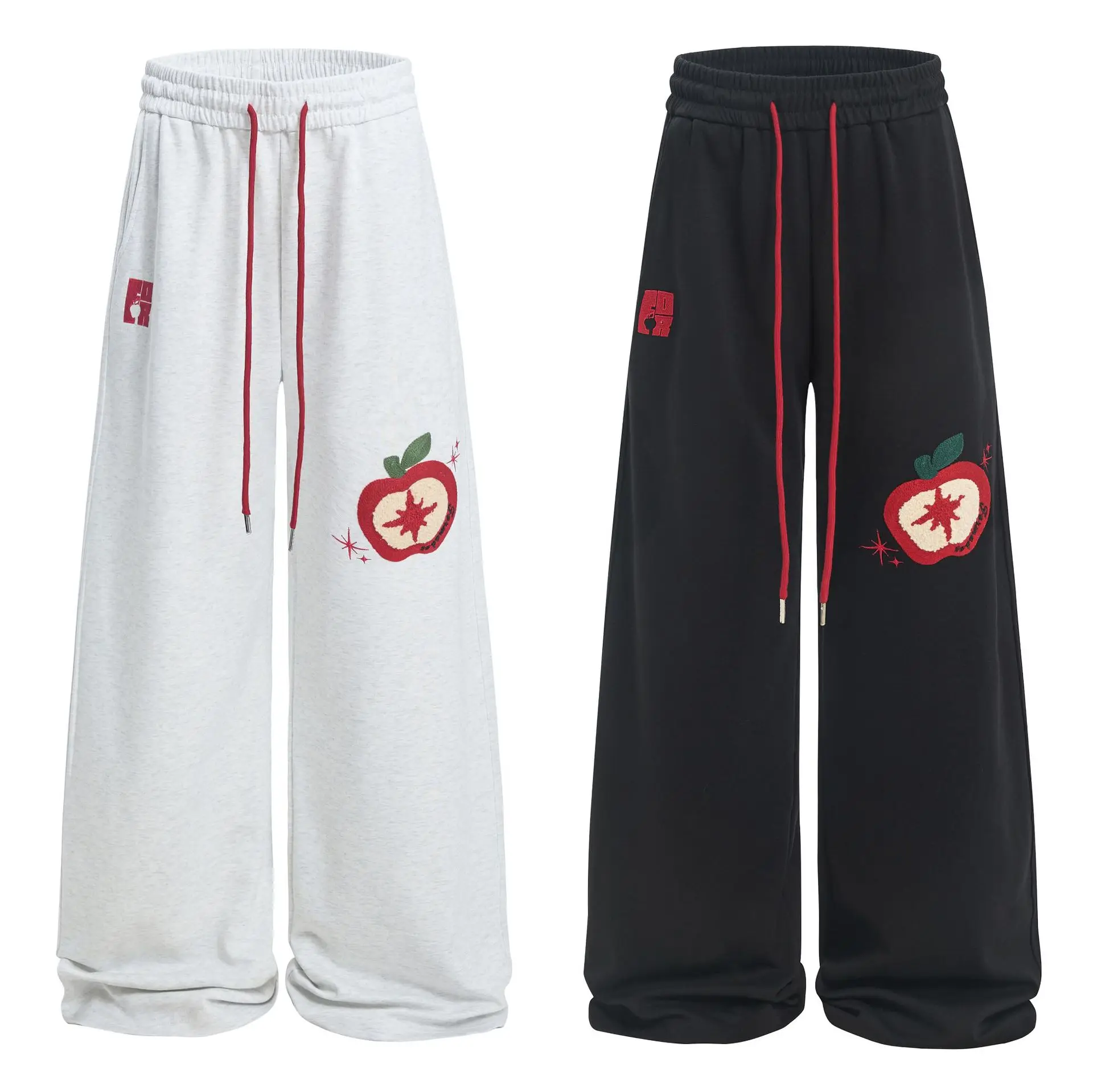 OR FL レディース トレンディ ブランド ハイストリート スポーツ スウェットパンツ バギー ストレート ヒップホップ アメリカンスタイル カジュアルパンツ Y2k 女性用ズボン