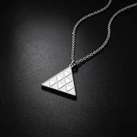 HIPEE Guanches Pintadera Collier Canarien en Acier Inoxydable, Collier Symbole des Îles Canaries, Bijou Ethnique Vintage, Amulette 2