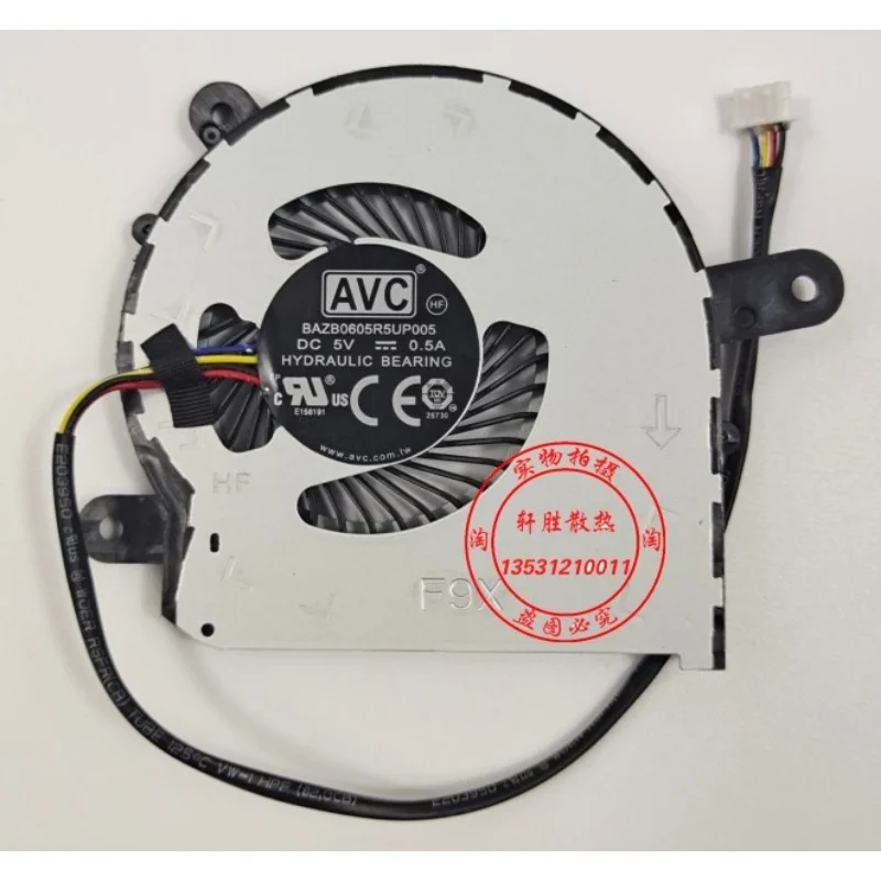 New Laptop CPU Cooling Fan for HP Elitedesk 800 G3 Cooler Fan 914256-001 NS65B07-16F09
