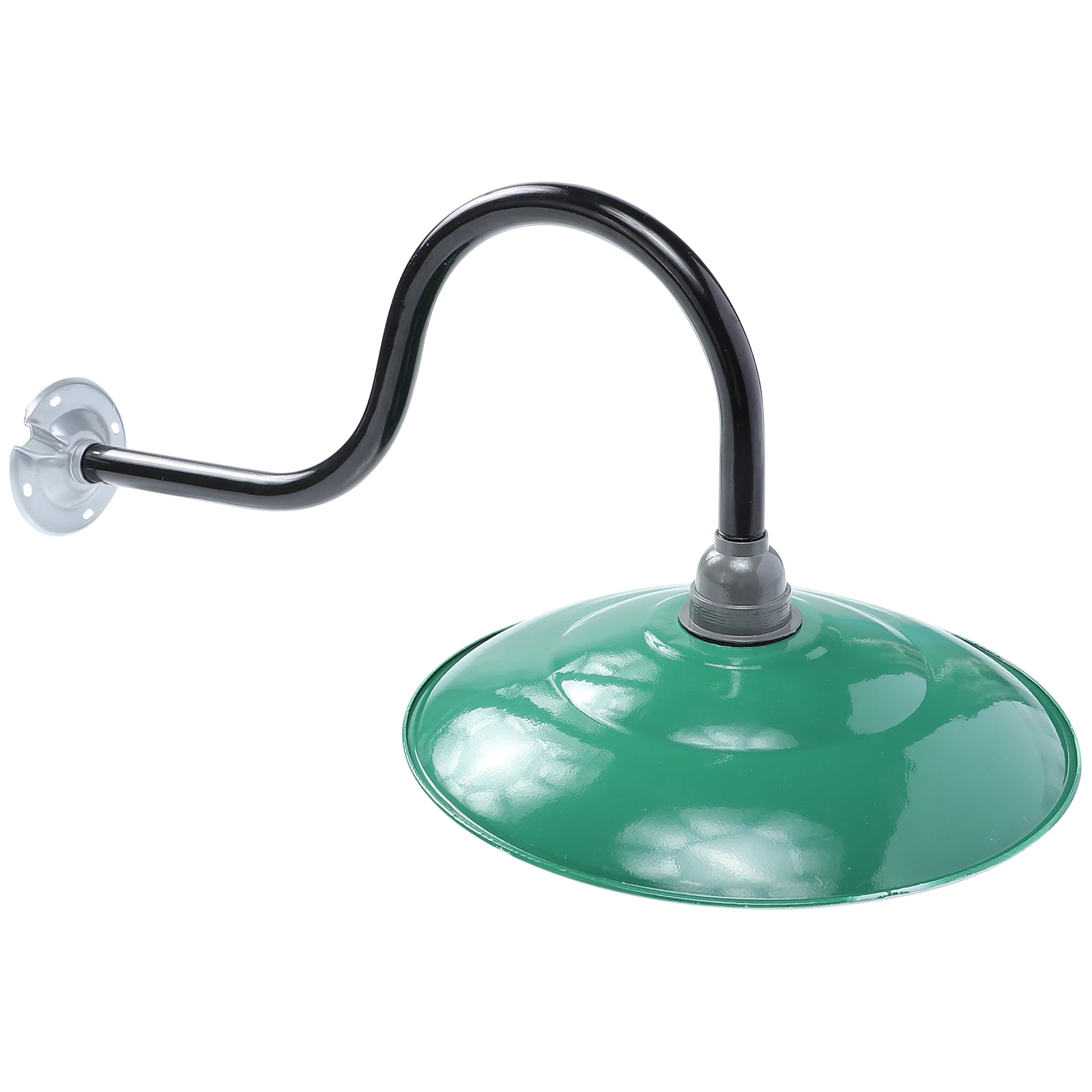 

Retro Enamel Lampshade 30cm Military Shaped Wall Light Cover for Table Floor Bedside Lamps Dust Protection Warm Decor