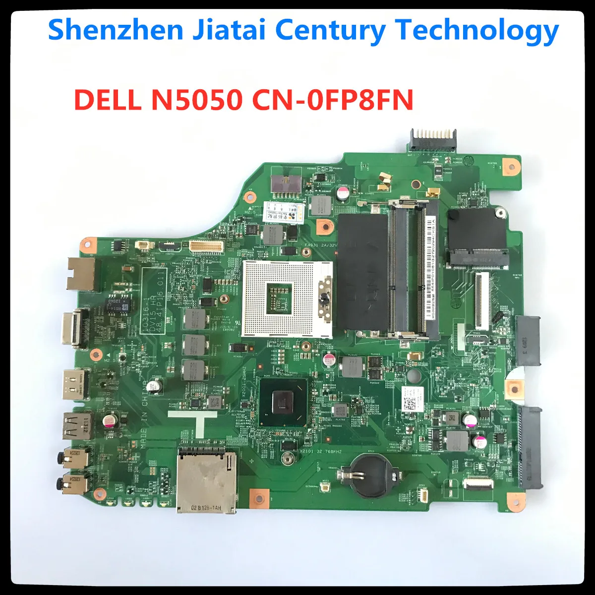 

For DELL Inspiron N5050 Mainboard Laptop motherboard 0FP8FN 0FP8FN 10316-1 DV15 MB 48.4IP16.011 HM67 tested OK