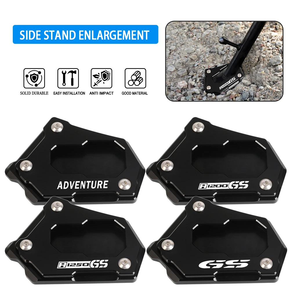

For BMW R1250GS R1200GS R1250 GS Adventure R1200 GS GSA gs1250 HP Motorcycle Kickstand Side Stand Enlarger Pad R1250GS R1200GS