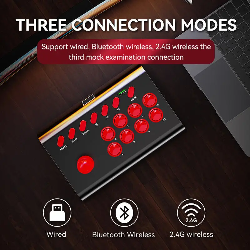 PS4/PS3 안드로이드 PC 스위치용 싱글 로커 컨트롤 트리거 조이패드 빈티지 클래식 로커 게임 조이스틱