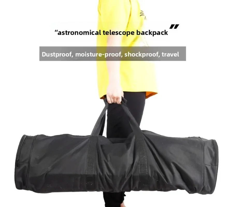 Angeleyes Black Equatorial Bag Telescope Storage Case with Wheels for 150EQ Telescopes Easy Transport