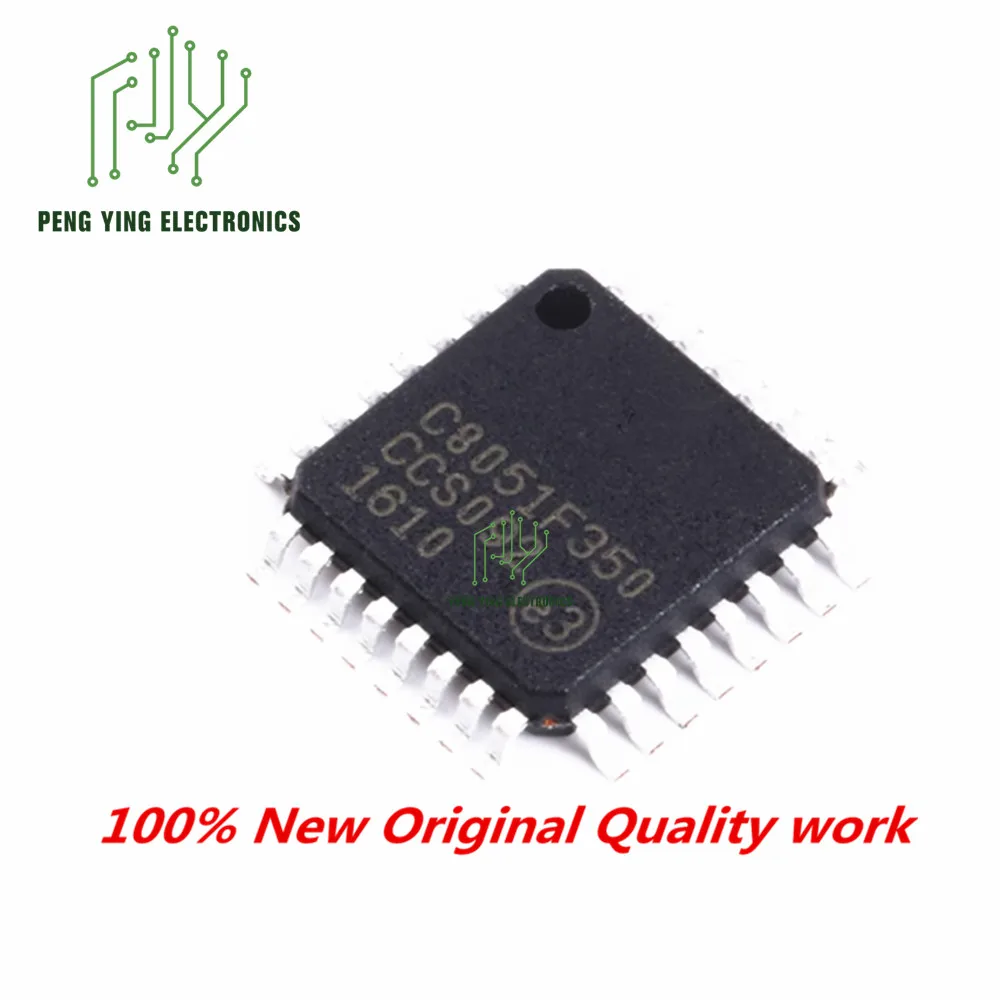 

1Pcs 100% New electronic components C8051F350-GQR C8051F350 Microcontroller Chip 768B RAM LQFP-32