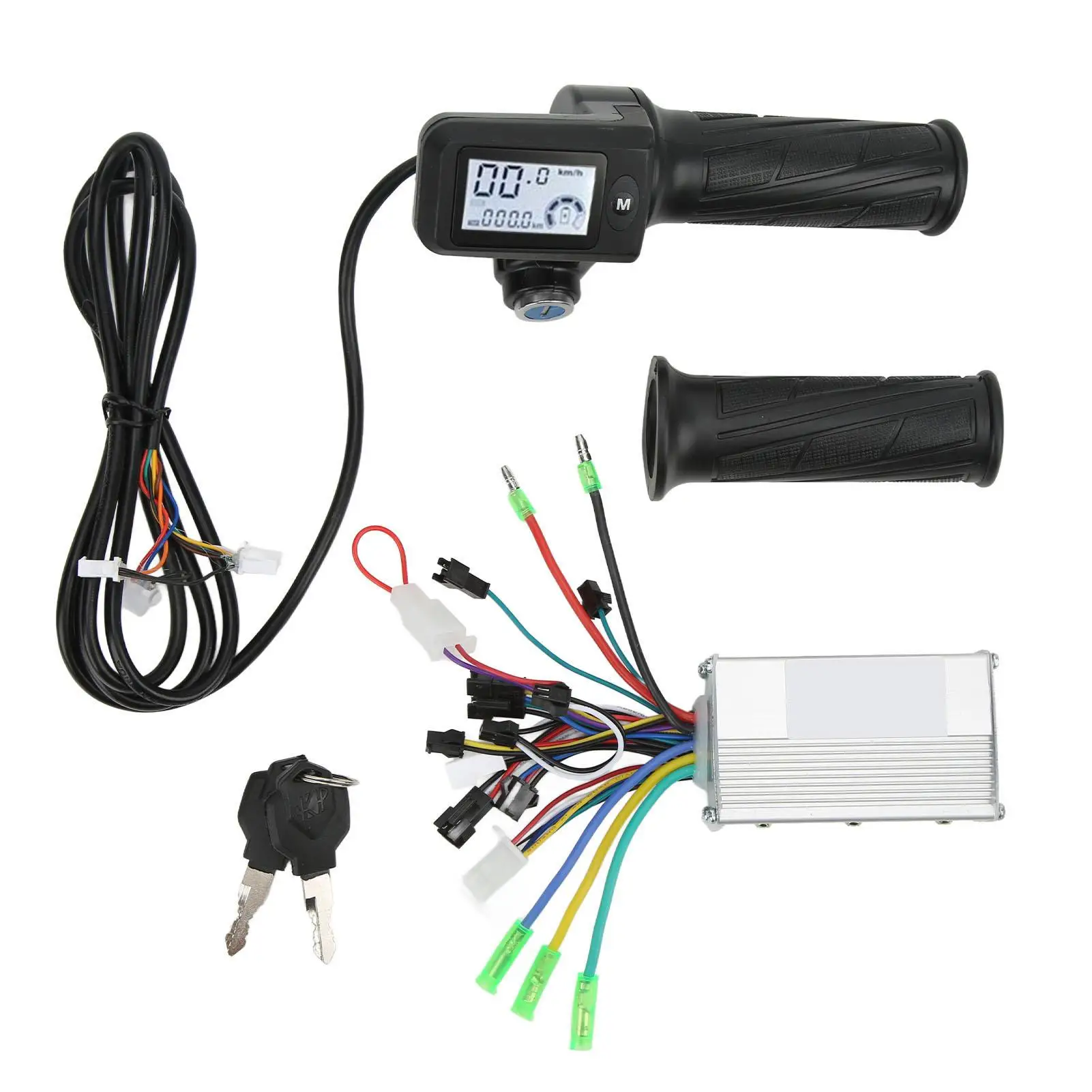 

Electric Scooter Brushless Motor Controller Kit 36/48V 350W with 805 LCD Panel - AliExpress