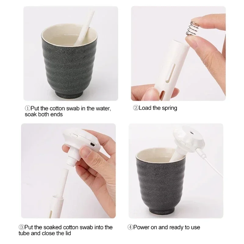 USB Mini Ultrasonic Humidifier LED Light Essential Oil Diffuser, Car Anion Air Purifier Aroma Mist Maker