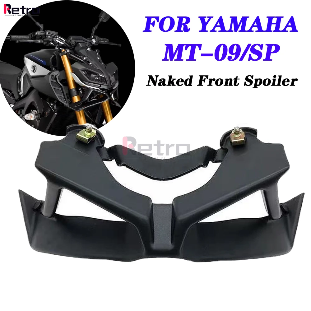 

For YAMAHA MT-09 MT09 SP 2017-2020 2019 Motorcycle Downforce Naked Frontal Spoilers Winglet Aerodynamic Wing Front Spoiler Kit