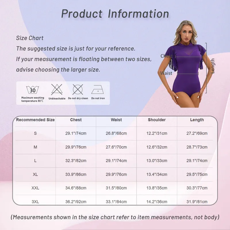 여성 러플 메쉬 반팔 댄스웨어 차차 라틴 댄스 무대 공연 의상 목폴라 셀프 타이 키홀 백 바디수트