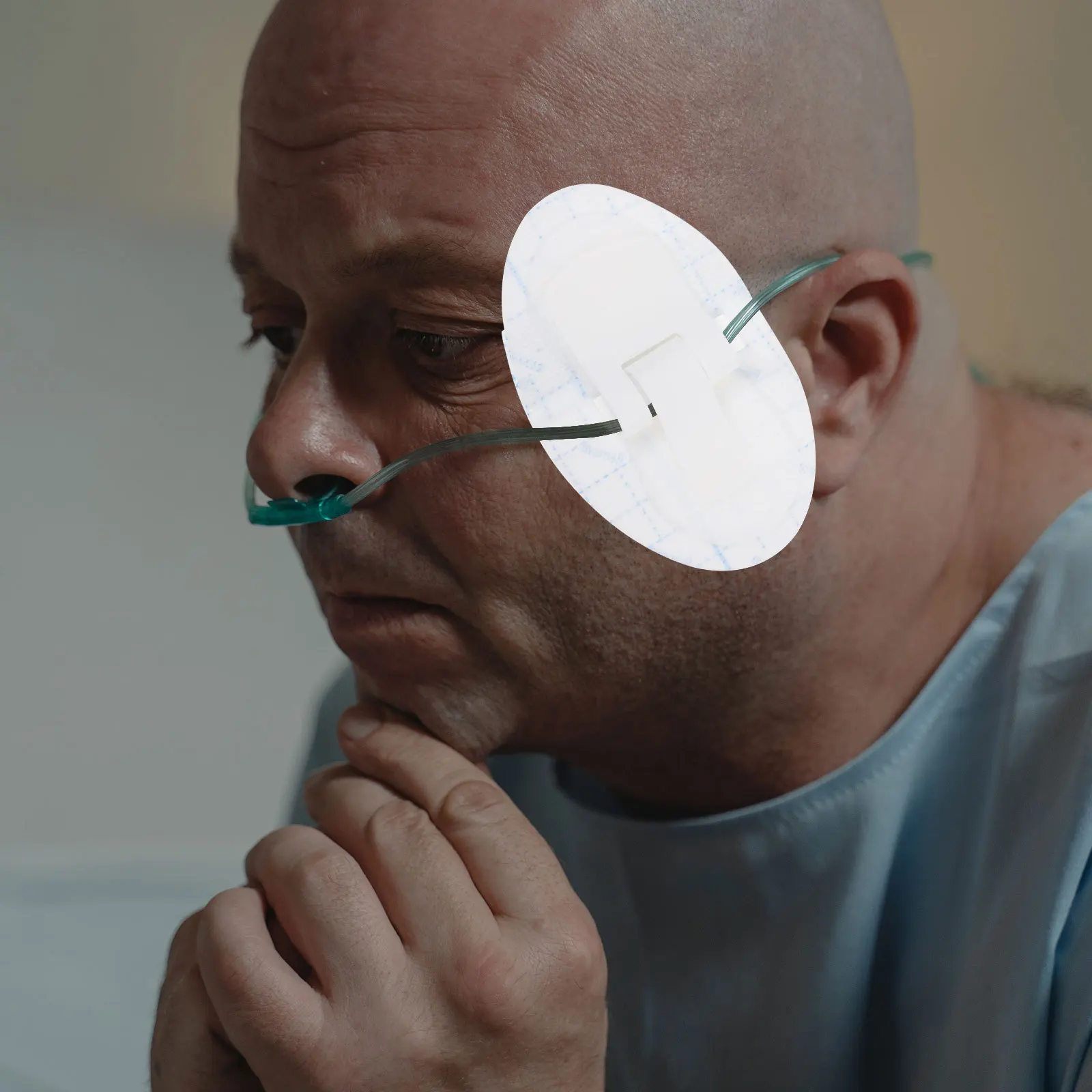 

6pcs Catheter Fixation Sticker Non-Woven Fabric Skin-Safe For Hospital Home Use Urinary Tube Fixing Patch Leg Band Holder