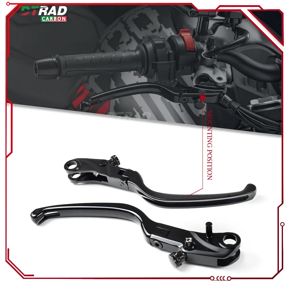 Per DUCATI Panigale V2 2020 - 2024 Racing Maniglie Leve Regolabile Articolato Lungo Breve Leva di Frizione del Freno Accessori Moto