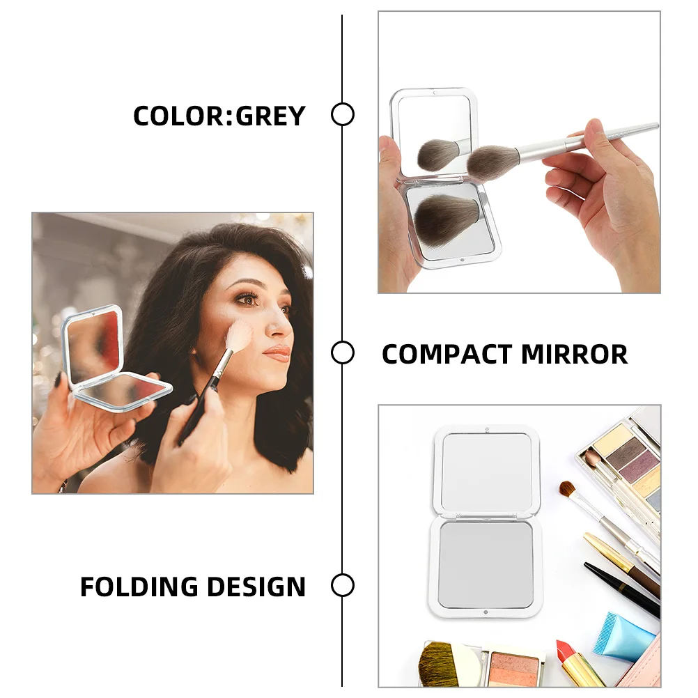 

Mirror Portable Pocket Makeup Purse Travel Small for Handbag Women Magnified Compact Mirrors