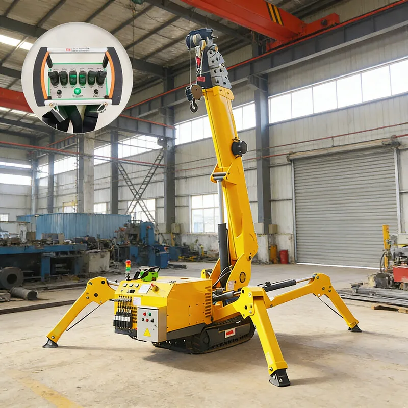 Customized Spider Crane for Sale – Intuitive Remote Control, Simple Operation, Fast Setup & Tear-Down, Factory Price