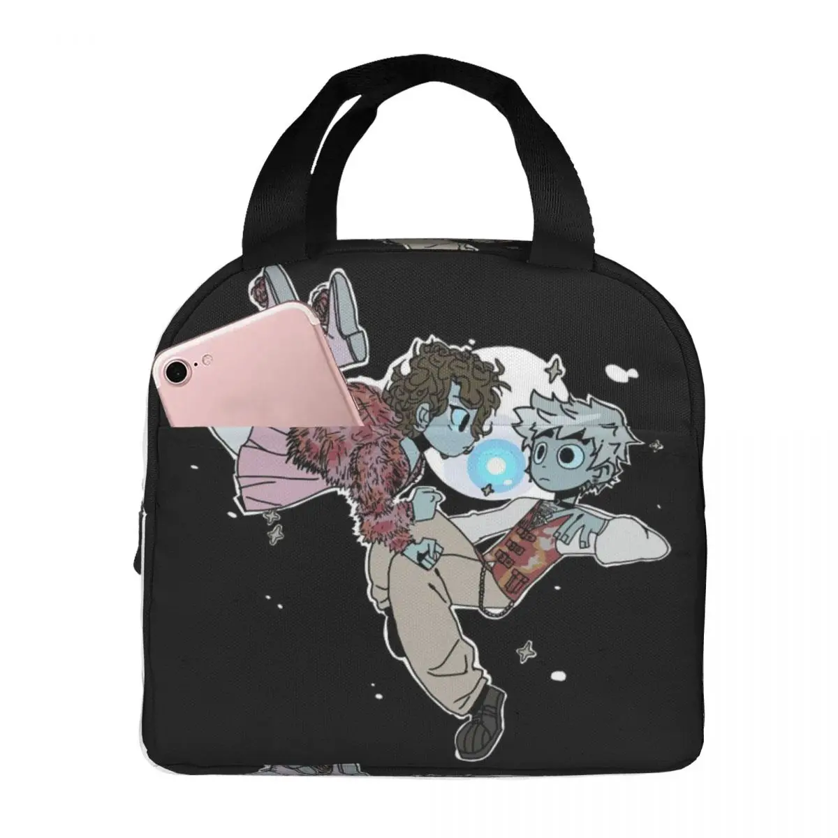 

Nemo The Code Eurovisions Switzerland Winner Insulated Lunch Bag Cooler Thermal Food Box Tote Lunch Boxes Container